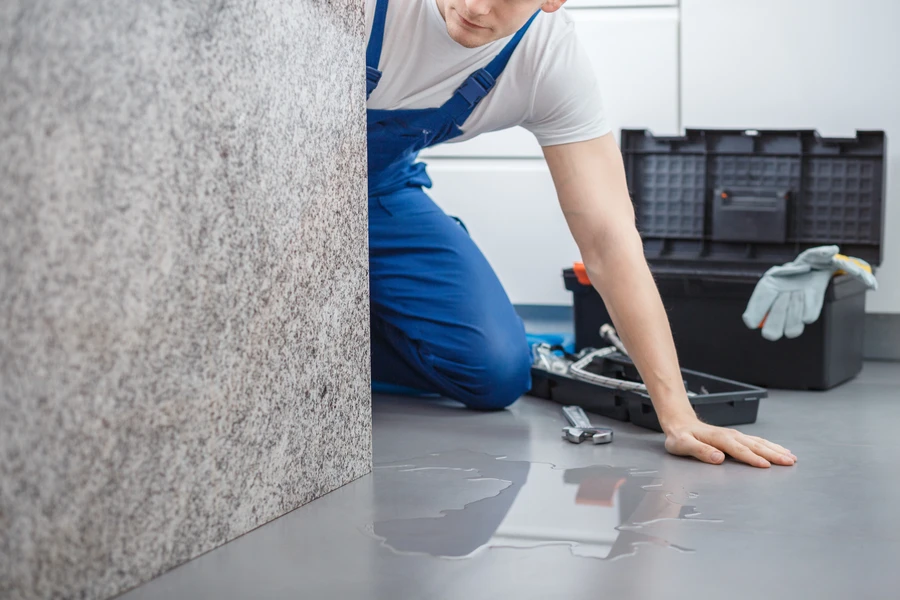Slab Leak Detection